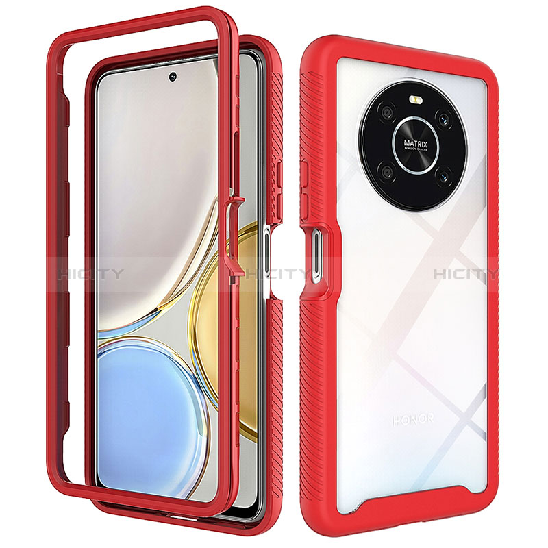 Carcasa Bumper Funda Silicona Transparente 360 Grados ZJ1 para Huawei Honor Magic4 Lite 4G