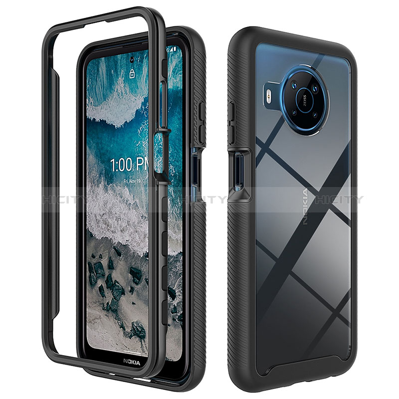 Carcasa Bumper Funda Silicona Transparente 360 Grados ZJ1 para Nokia X100 5G