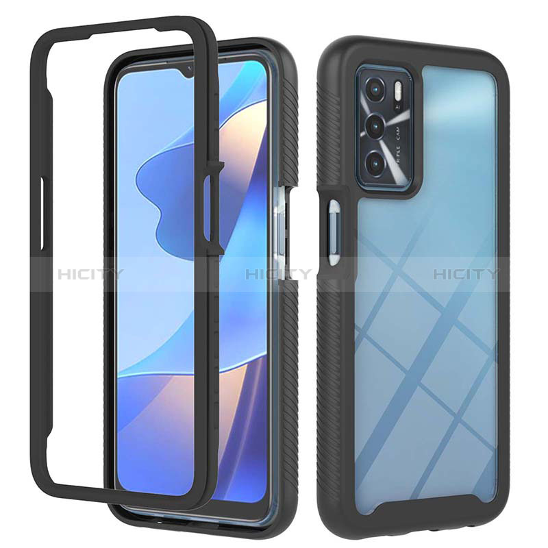 Carcasa Bumper Funda Silicona Transparente 360 Grados ZJ1 para Oppo A16