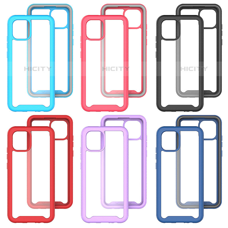 Carcasa Bumper Funda Silicona Transparente 360 Grados ZJ1 para Samsung Galaxy A03