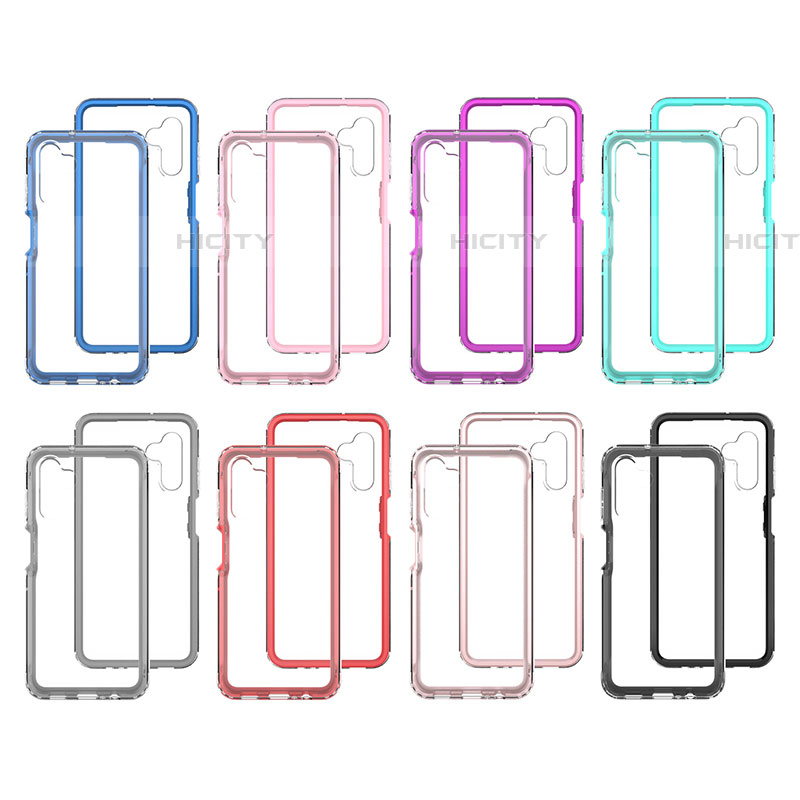 Carcasa Bumper Funda Silicona Transparente 360 Grados ZJ1 para Samsung Galaxy A04s