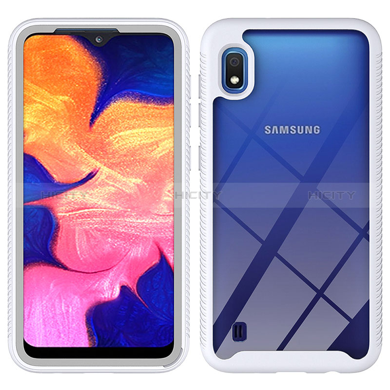 Carcasa Bumper Funda Silicona Transparente 360 Grados ZJ1 para Samsung Galaxy A10