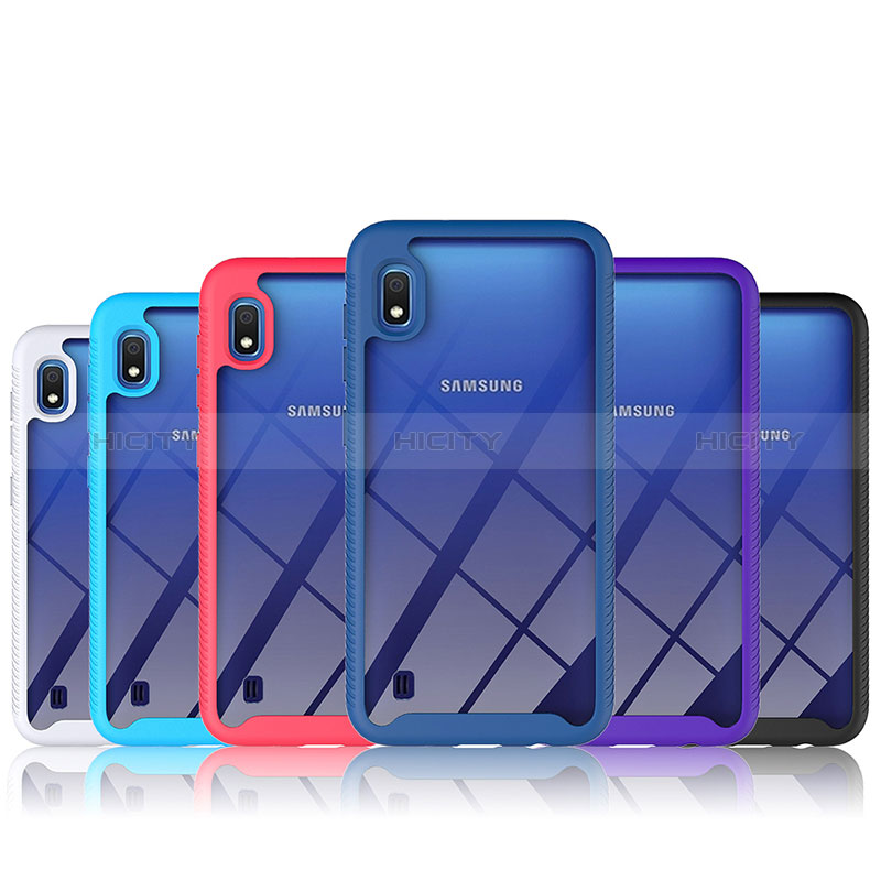 Carcasa Bumper Funda Silicona Transparente 360 Grados ZJ1 para Samsung Galaxy A10