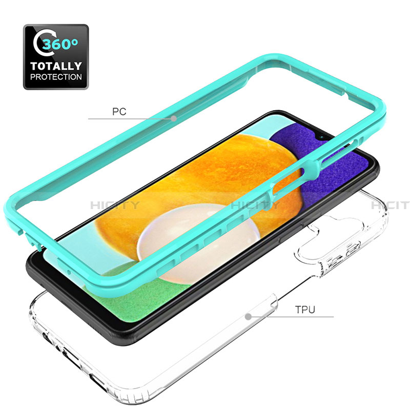 Carcasa Bumper Funda Silicona Transparente 360 Grados ZJ1 para Samsung Galaxy A13 5G