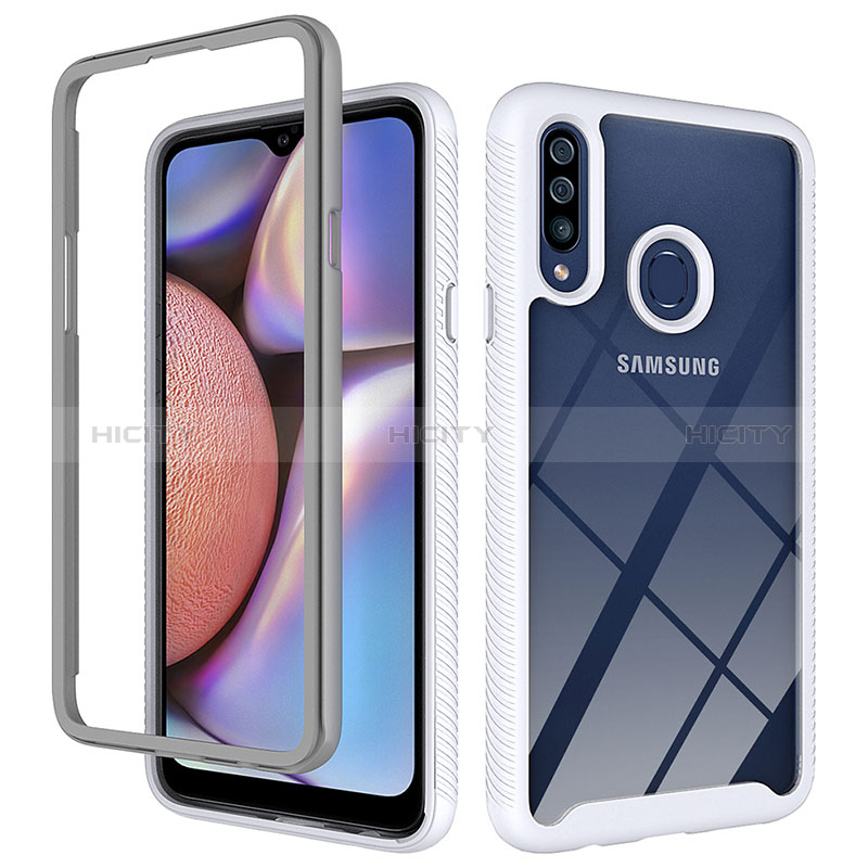 Carcasa Bumper Funda Silicona Transparente 360 Grados ZJ1 para Samsung Galaxy A20s