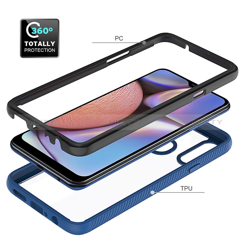 Carcasa Bumper Funda Silicona Transparente 360 Grados ZJ1 para Samsung Galaxy A20s