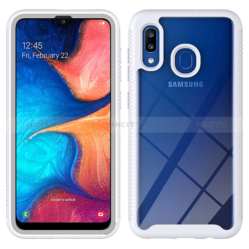 Carcasa Bumper Funda Silicona Transparente 360 Grados ZJ1 para Samsung Galaxy A30