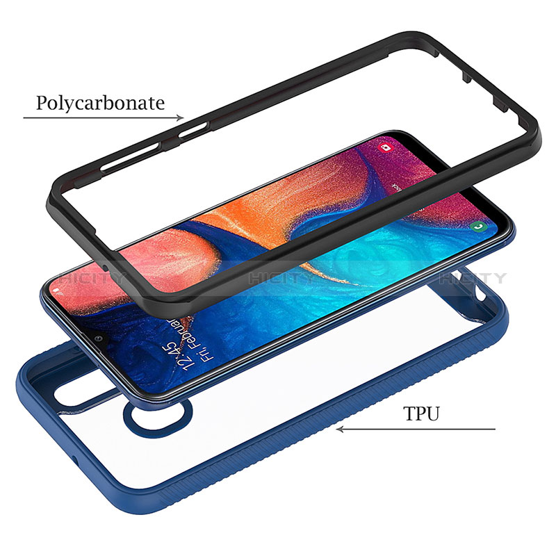 Carcasa Bumper Funda Silicona Transparente 360 Grados ZJ1 para Samsung Galaxy A30