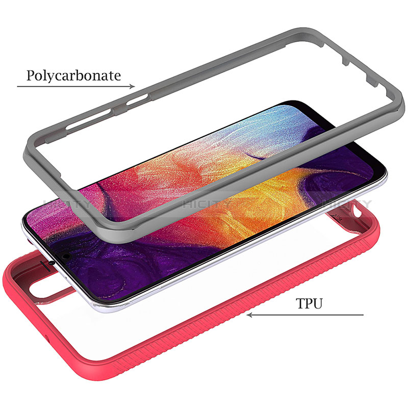 Carcasa Bumper Funda Silicona Transparente 360 Grados ZJ1 para Samsung Galaxy A30S