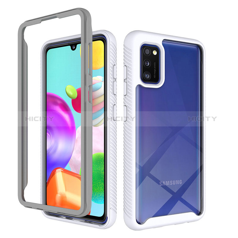 Carcasa Bumper Funda Silicona Transparente 360 Grados ZJ1 para Samsung Galaxy A41