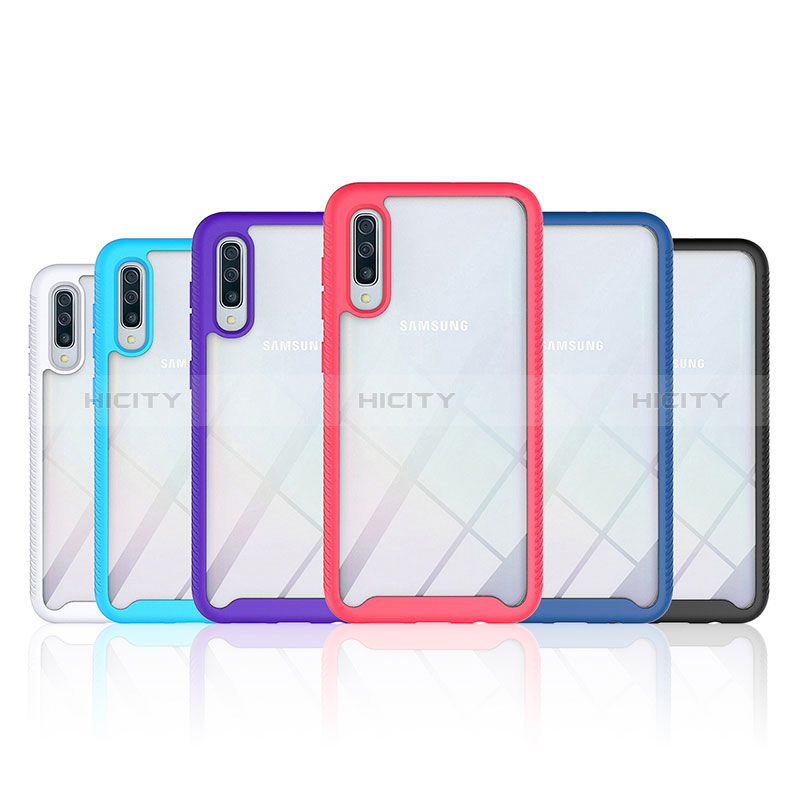 Carcasa Bumper Funda Silicona Transparente 360 Grados ZJ1 para Samsung Galaxy A50