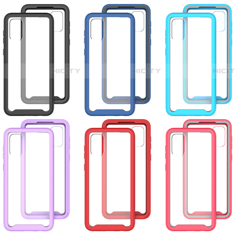 Carcasa Bumper Funda Silicona Transparente 360 Grados ZJ1 para Samsung Galaxy F04