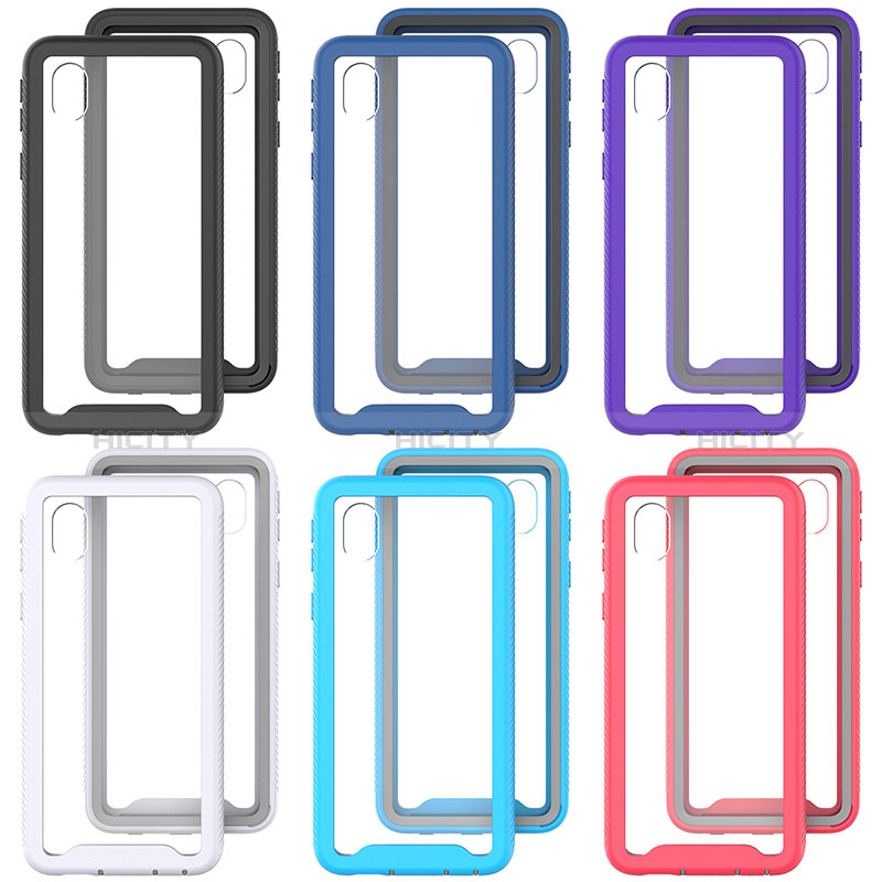 Carcasa Bumper Funda Silicona Transparente 360 Grados ZJ1 para Samsung Galaxy M01 Core