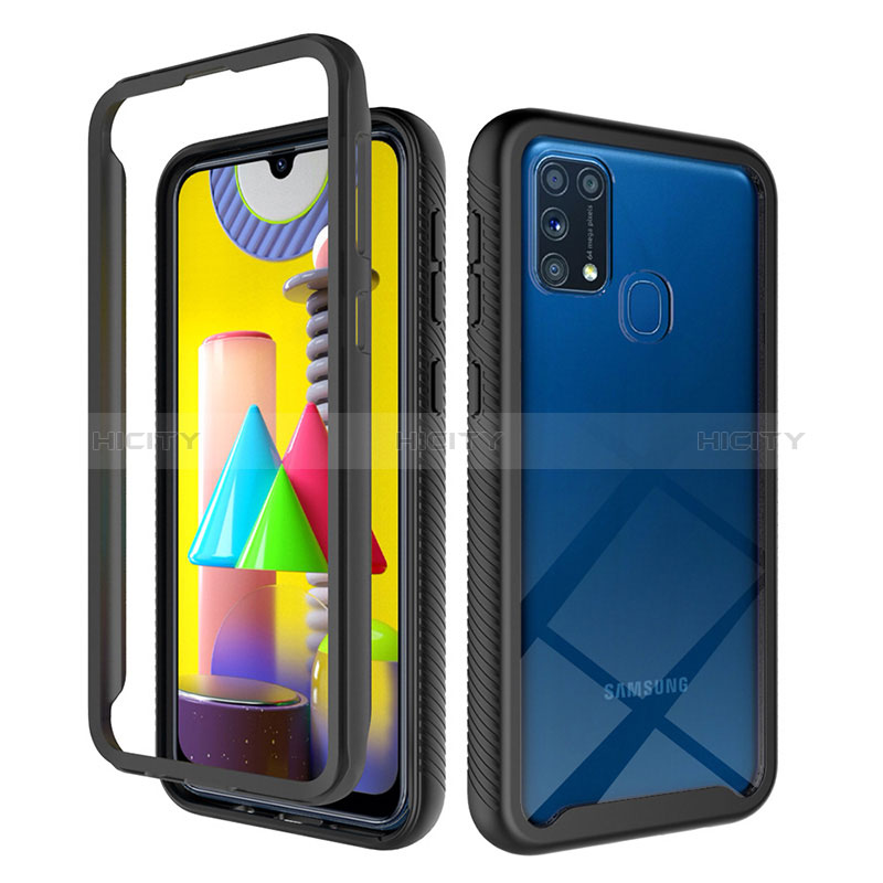 Carcasa Bumper Funda Silicona Transparente 360 Grados ZJ1 para Samsung Galaxy M31