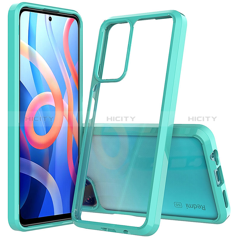 Carcasa Bumper Funda Silicona Transparente 360 Grados ZJ1 para Xiaomi Poco M4 Pro 5G