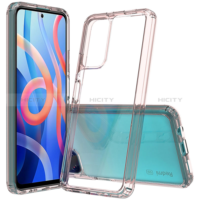 Carcasa Bumper Funda Silicona Transparente 360 Grados ZJ1 para Xiaomi Poco M4 Pro 5G