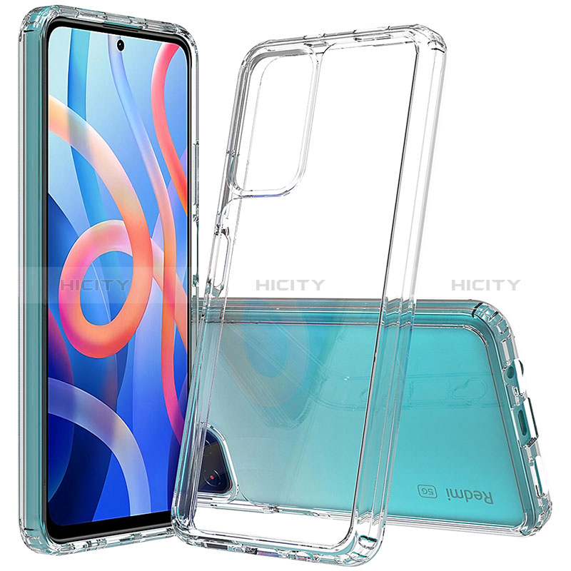 Carcasa Bumper Funda Silicona Transparente 360 Grados ZJ1 para Xiaomi Poco M4 Pro 5G