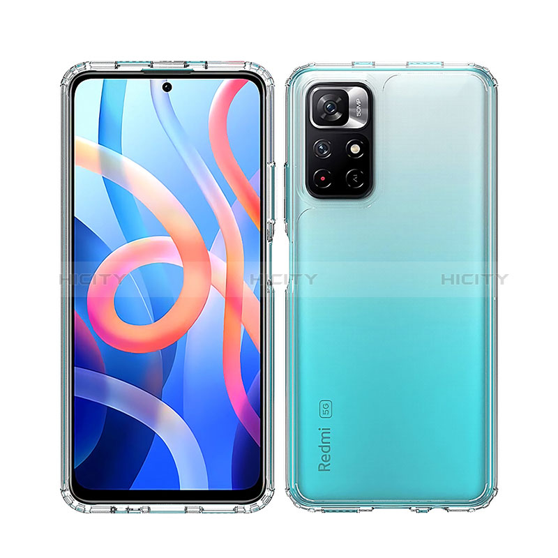 Carcasa Bumper Funda Silicona Transparente 360 Grados ZJ1 para Xiaomi Redmi Note 11S 5G