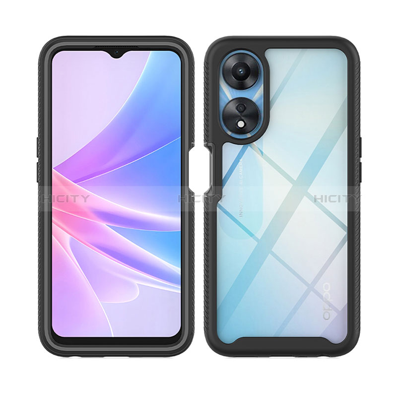 Carcasa Bumper Funda Silicona Transparente 360 Grados ZJ2 para Oppo A78 5G