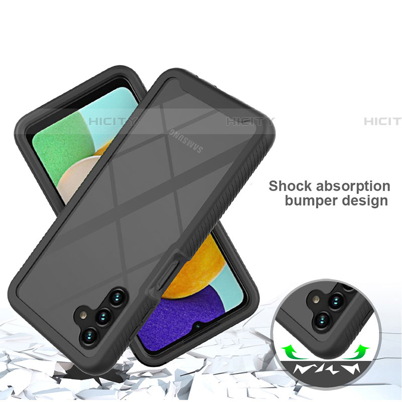 Carcasa Bumper Funda Silicona Transparente 360 Grados ZJ2 para Samsung Galaxy A04s