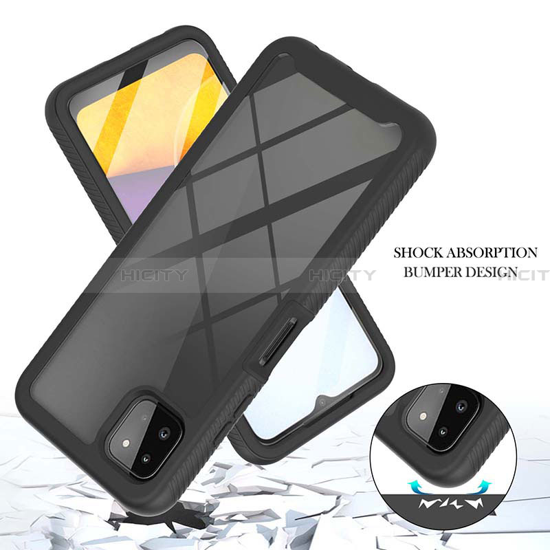 Carcasa Bumper Funda Silicona Transparente 360 Grados ZJ2 para Samsung Galaxy A22 5G