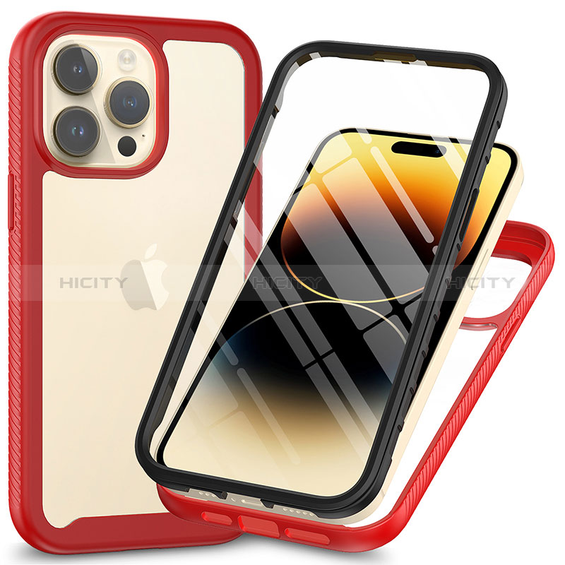 Carcasa Bumper Funda Silicona Transparente 360 Grados ZJ3 para Apple iPhone 13 Pro Max