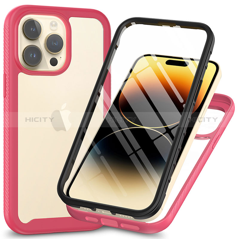 Carcasa Bumper Funda Silicona Transparente 360 Grados ZJ3 para Apple iPhone 13 Pro Max