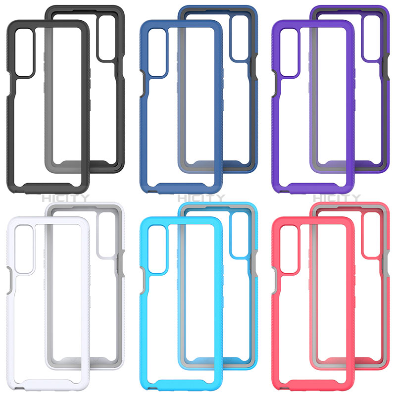 Carcasa Bumper Funda Silicona Transparente 360 Grados ZJ3 para LG Stylo 7