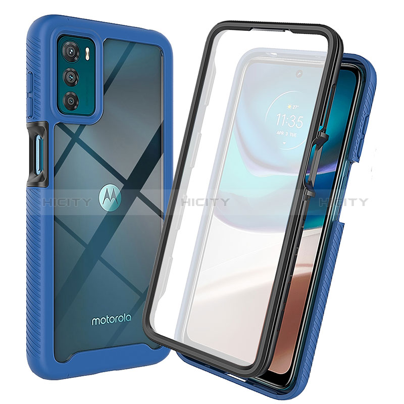 Carcasa Bumper Funda Silicona Transparente 360 Grados ZJ3 para Motorola Moto G42