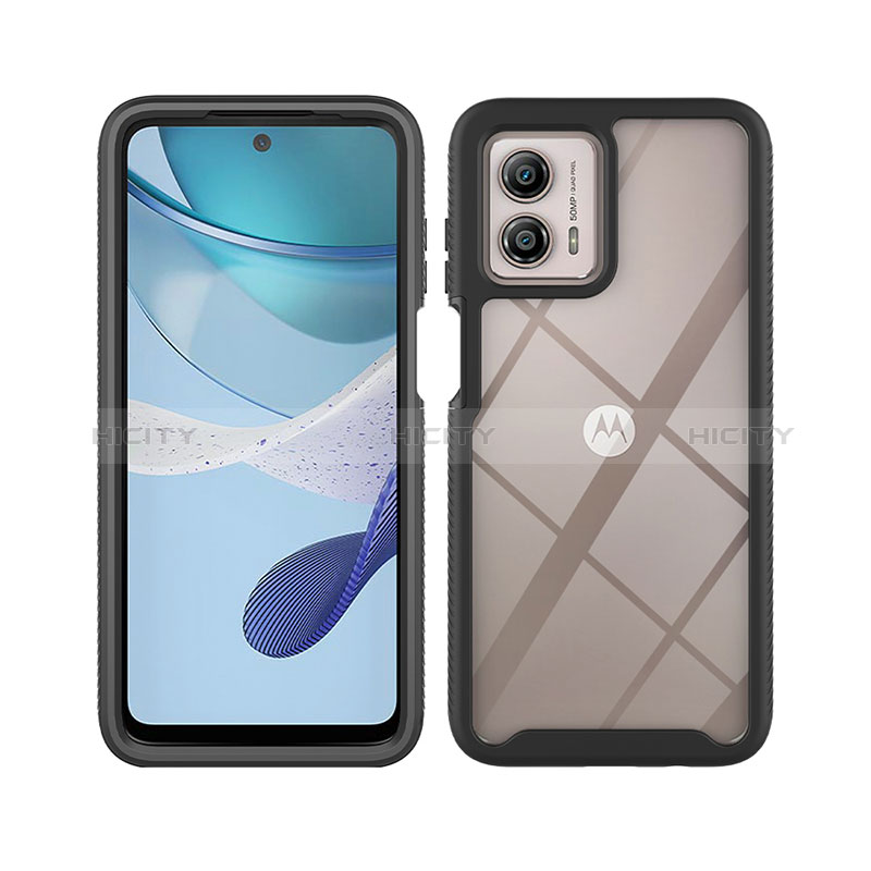 Carcasa Bumper Funda Silicona Transparente 360 Grados ZJ3 para Motorola Moto G53 5G