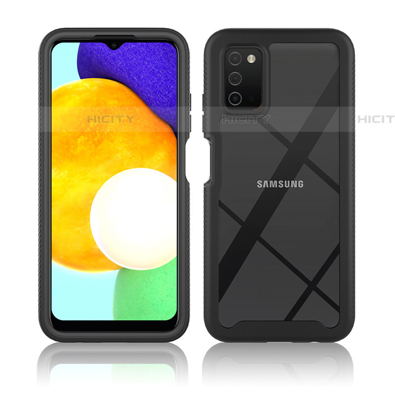 Carcasa Bumper Funda Silicona Transparente 360 Grados ZJ3 para Samsung Galaxy A03s