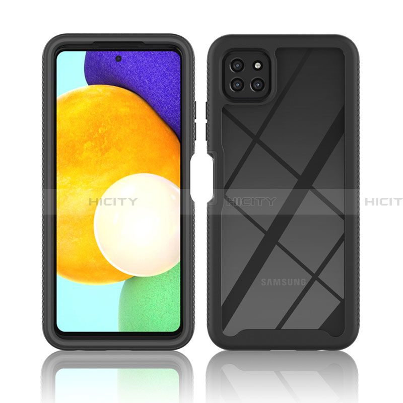 Carcasa Bumper Funda Silicona Transparente 360 Grados ZJ3 para Samsung Galaxy A22 5G