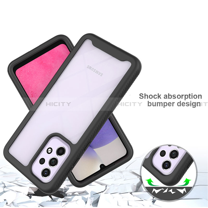 Carcasa Bumper Funda Silicona Transparente 360 Grados ZJ3 para Samsung Galaxy A33 5G