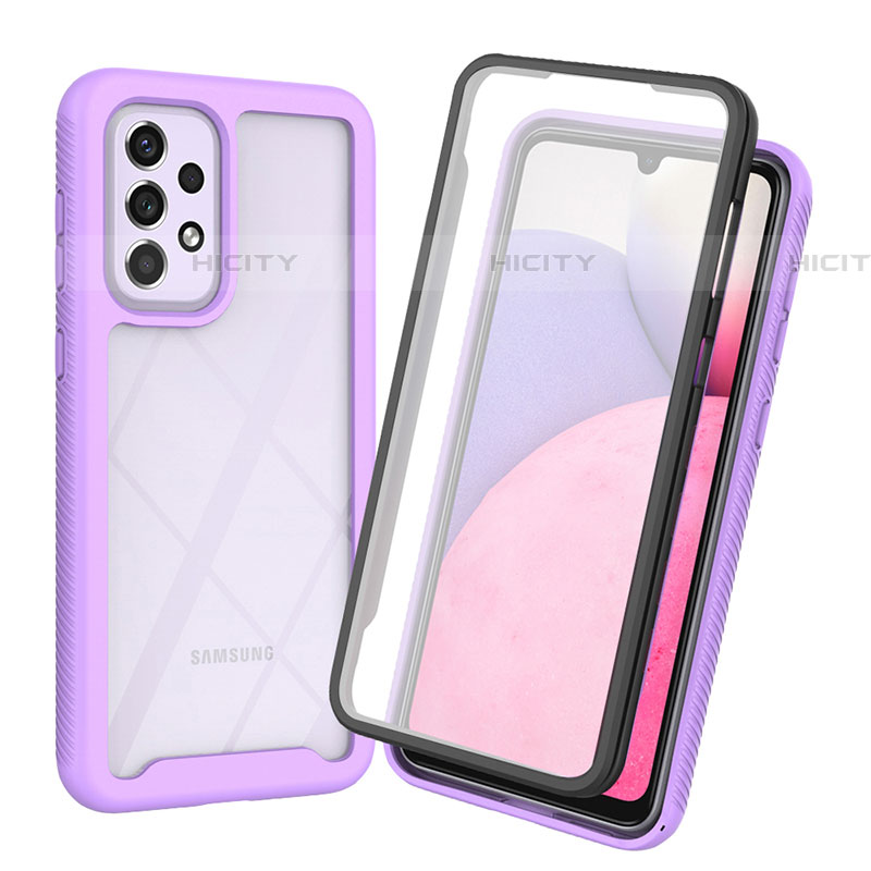 Carcasa Bumper Funda Silicona Transparente 360 Grados ZJ3 para Samsung Galaxy A53 5G