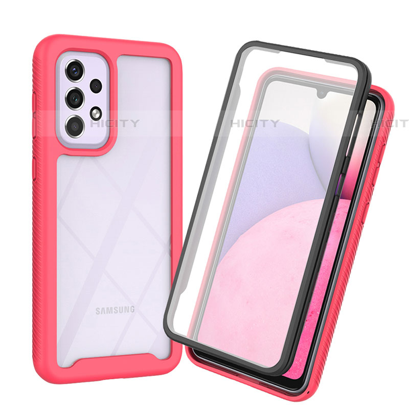 Carcasa Bumper Funda Silicona Transparente 360 Grados ZJ3 para Samsung Galaxy A73 5G