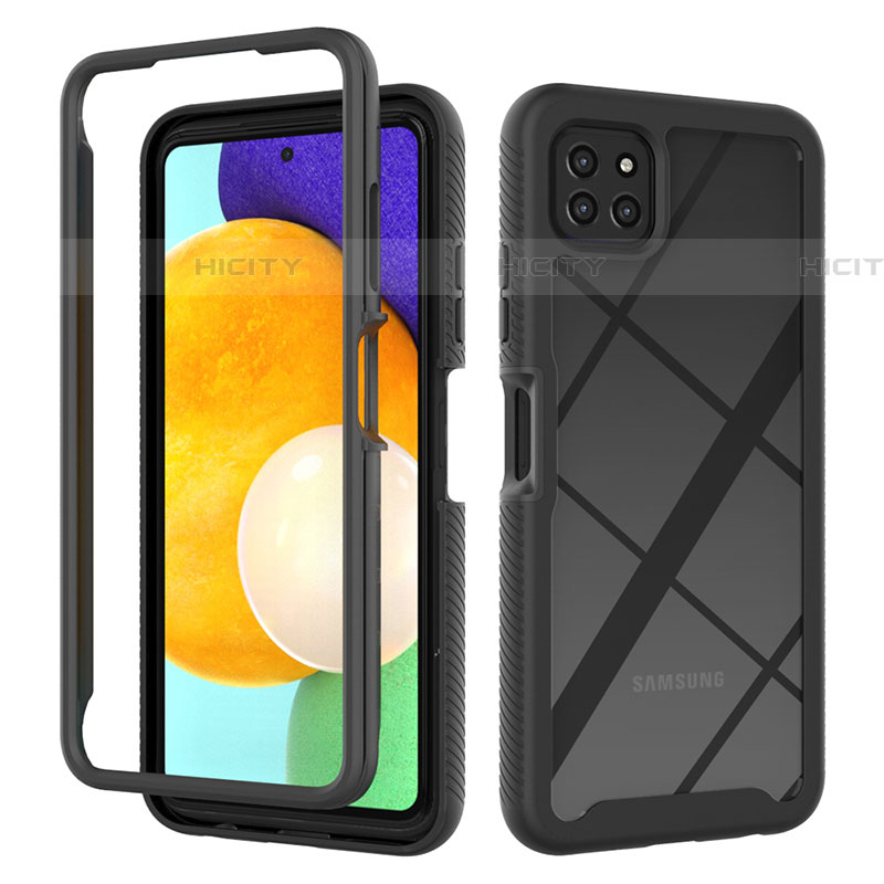 Carcasa Bumper Funda Silicona Transparente 360 Grados ZJ3 para Samsung Galaxy F42 5G