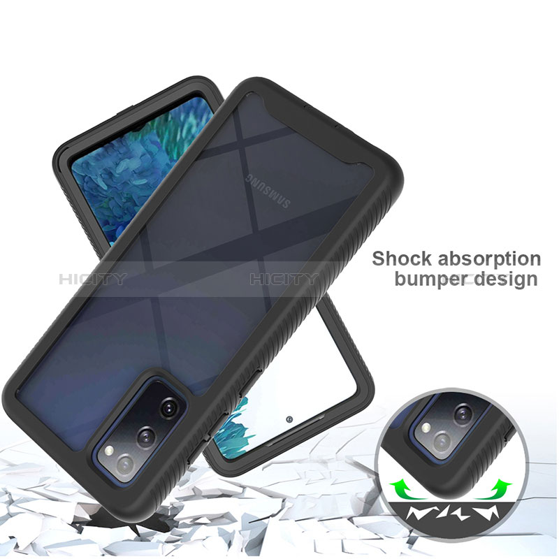 Carcasa Bumper Funda Silicona Transparente 360 Grados ZJ3 para Samsung Galaxy S20 FE 4G