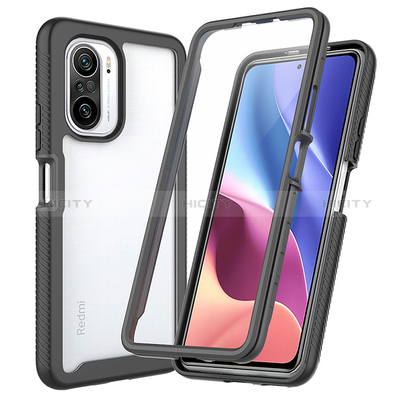 Carcasa Bumper Funda Silicona Transparente 360 Grados ZJ3 para Xiaomi Mi 11i 5G