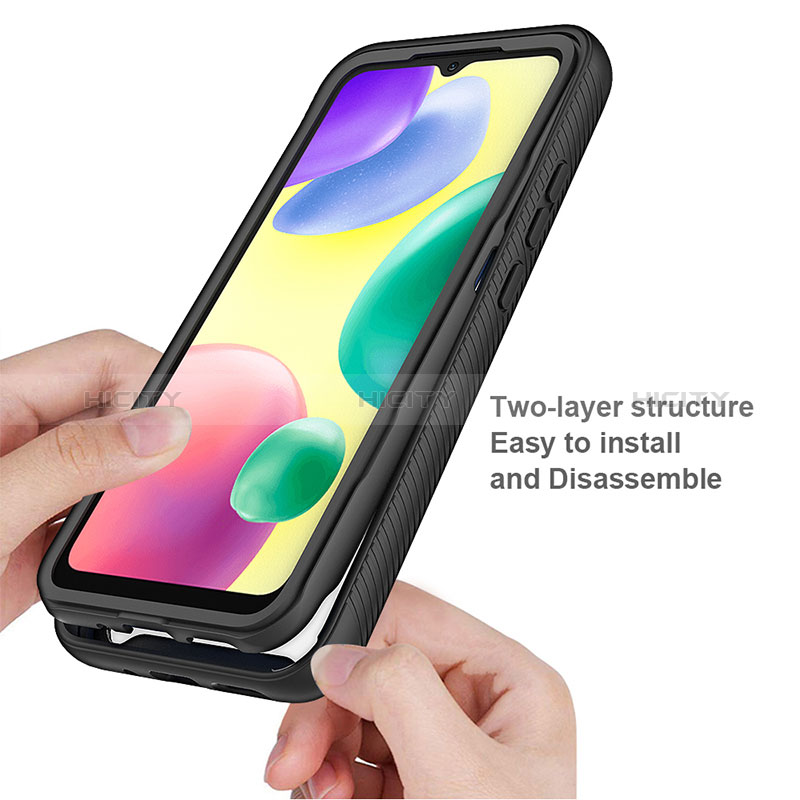 Carcasa Bumper Funda Silicona Transparente 360 Grados ZJ3 para Xiaomi POCO C31