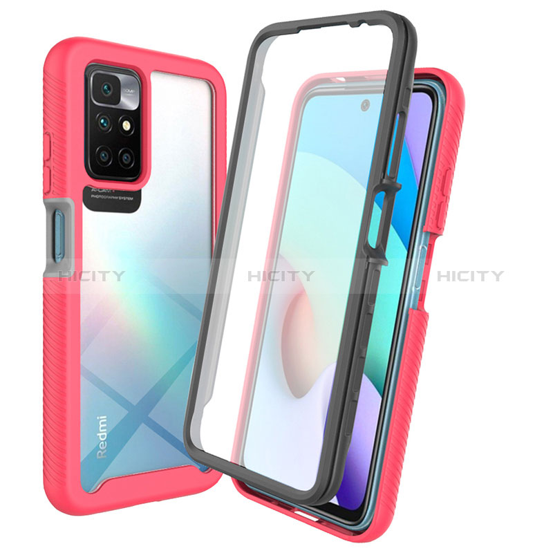 Carcasa Bumper Funda Silicona Transparente 360 Grados ZJ3 para Xiaomi Redmi 10 (2022)