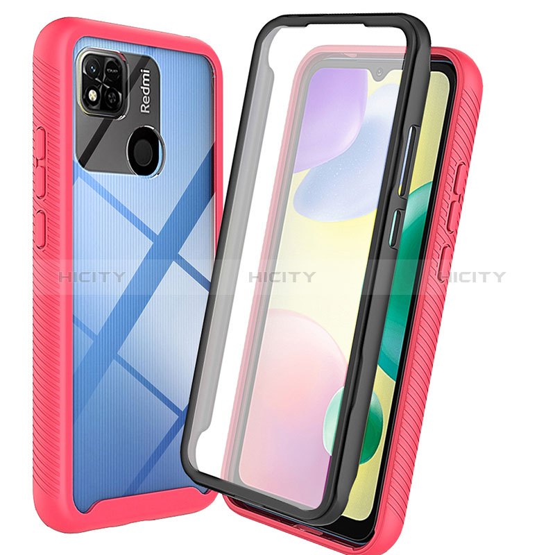 Carcasa Bumper Funda Silicona Transparente 360 Grados ZJ3 para Xiaomi Redmi 10A 4G