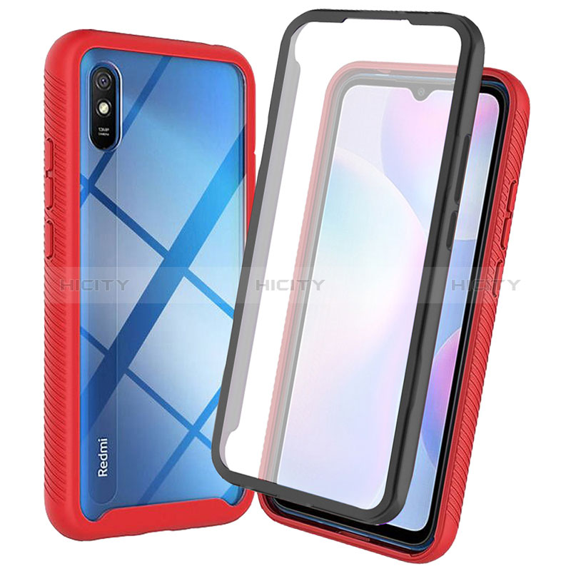 Carcasa Bumper Funda Silicona Transparente 360 Grados ZJ3 para Xiaomi Redmi 9A