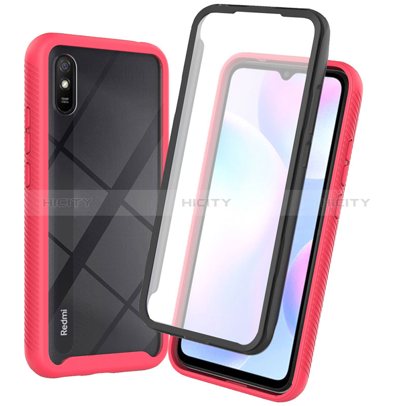 Carcasa Bumper Funda Silicona Transparente 360 Grados ZJ3 para Xiaomi Redmi 9AT