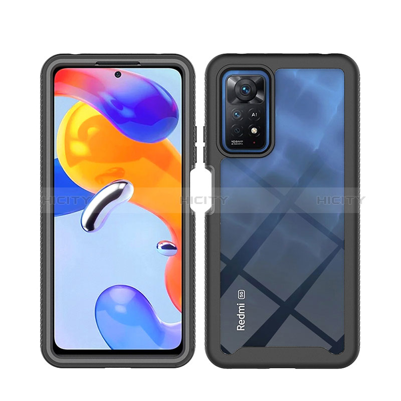 Carcasa Bumper Funda Silicona Transparente 360 Grados ZJ3 para Xiaomi Redmi Note 12 Pro 4G