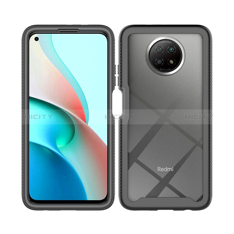 Carcasa Bumper Funda Silicona Transparente 360 Grados ZJ3 para Xiaomi Redmi Note 9 5G