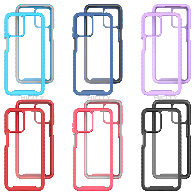 Carcasa Bumper Funda Silicona Transparente 360 Grados ZJ4 para Motorola Moto G23