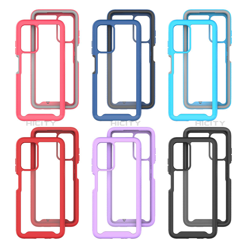 Carcasa Bumper Funda Silicona Transparente 360 Grados ZJ4 para Samsung Galaxy A02s