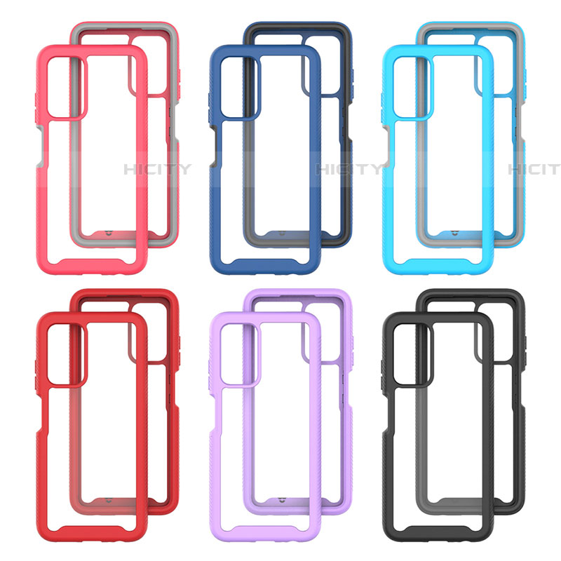 Carcasa Bumper Funda Silicona Transparente 360 Grados ZJ4 para Samsung Galaxy A03s