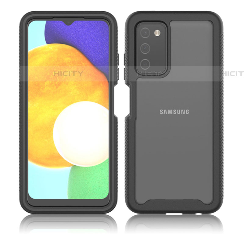 Carcasa Bumper Funda Silicona Transparente 360 Grados ZJ4 para Samsung Galaxy A03s