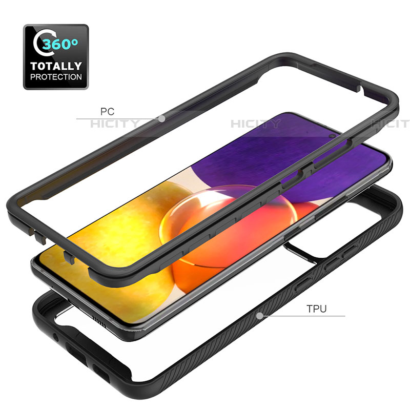 Carcasa Bumper Funda Silicona Transparente 360 Grados ZJ4 para Samsung Galaxy A24 4G